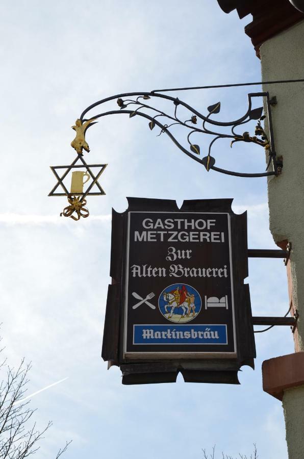 Wirtshaus & Hotel Zur Alten Brauerei Zapf Uettingen ภายนอก รูปภาพ